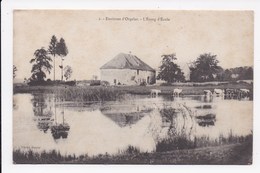 Delcampe - CP 39 ORGELET Env. L'étang D'Ecole - Orgelet