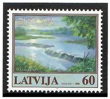 Latvia 2001 .  EUROPA 2001 (Venta). 1v:60 . Michel # 544 - Latvia