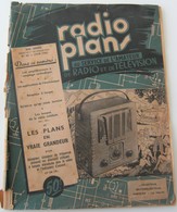Revue Radio Plan XIX Année N°56 Juin 1952 Ampoules Série Médium Batterie-secteur - Religion & Esotericism