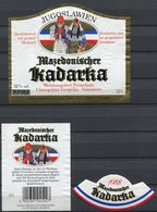 1853 - Yougoslavie - 1988 - Etiquette Mazedonischer Kadarka - Rouges