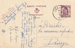 DDX 175 - La GAUME - Entier Petit Sceau IZEL 1950 Vers DEYNZE - Expéditeur Quincaillerie Bastogne-Cousin à PIN - Postkarten 1934-1951