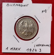 ALLEMAGNE-  1 MARK 1924 J - 1 Mark & 1 Reichsmark