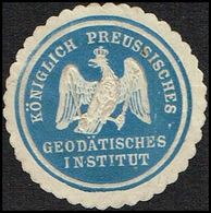 1890. PREUSSEN. KÖNIGLICH PREUSSISCHES GEODÄTISCHES INSTITUT Seal.  () - JF361308 - Sonstige & Ohne Zuordnung