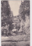 Chemin De Fer électrique De La Gruyère Sur Un Pont Près De Montbovon. Carte D'entreprise - Montbovon