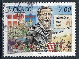 Monaco 1997 Y&T N°2097 - Michel N°2348 (o) - 7f Hercule 1er - Gebruikt