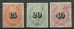 RUSSLAND RUSSIA St. Petersburg Local Tax Steuermarken Revenues O - Steuermarken