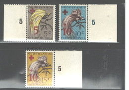 NETHERLAND NEW GUINEEA  1955  "R.CROSS" #B4 - 6 MNH - Netherlands New Guinea