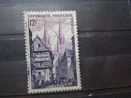 VEND BEAU TIMBRE DE FRANCE N° 979 , MACULAGE A GAUCHE !!! - Gebraucht