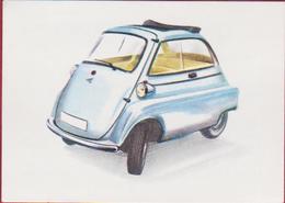 Chromo Chocolade Jacques Auto Autos Voiture Car 1962 Nr. 64  BMW ISETTA ISO Italian-designed Microcar Automobile - Jacques