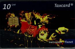 SCHWITZ 1998 PHONECARD CLOWNERY USED VF!! - Swaziland