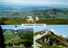 Luftseilbahn Jakobsbad - Kronberg - Gonten / AI - 3 Bilder (37767) * 3. 10. 1988 - Gonten