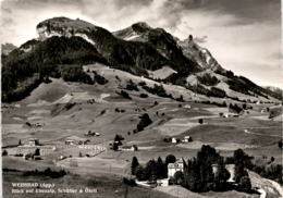 Weissbad (App.) - Blick Auf Ebenalp, Schäfler & Öhrli (29775) - Weissbad 