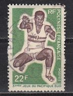 FRENCH POLYNESIA - SPORT / LONG JUMP 1969 - Used Stamps