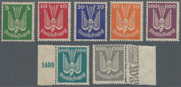 Deutsches Reich - Weimar: 1924, FLUGPOSTMARKEN Holztaube 5 Pf - 300 Pf, Kompletter Satz In Einwandfr - Unused Stamps