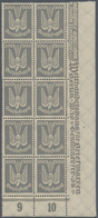 Deutsches Reich - Weimar: 1924, FLUGPOSTMARKEN Holztaube 5 Pf - 300 Pf, Komplette Einheit Von 10 Sät - Unused Stamps