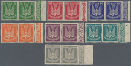 Deutsches Reich - Weimar: 1924, FLUGPOSTMARKEN Holztaube 5 Pf - 300 Pf, Kompletter Satz In Einwandfr - Unused Stamps