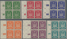 Deutsches Reich - Weimar: 1924, FLUGPOSTMARKEN Holztaube 5 Pf - 300 Pf, Kompletter Satz In Einwandfr - Unused Stamps