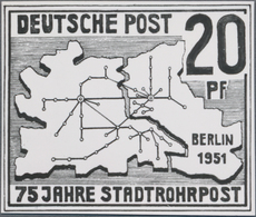 Berlin - Besonderheiten: 1951. Lot Von Insgesamt 3 Verschiedenen S/w-Fotoessays Für Eine Nicht Verau - Otros & Sin Clasificación