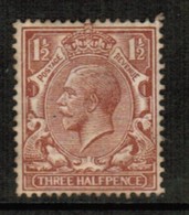 GREAT BRITAIN  Scott # 161* VF UNUSED PART GUM (Stamp Scan # 638) - Nuevos