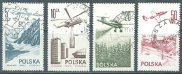 POLAND - 1976-1978 - USED/OBLIT.  - Yv PA 55-58 - Lot 21599 - Used Stamps