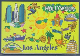 Californie, Hollywood, Los Angeles, Carte Postale, Les Nombreux Sites Touristiques De La Région - Los Angeles