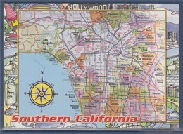 Californie Hollywood Los Angeles, Carte Postale, Bienvenue En Californie Du Sud, Carte - Los Angeles