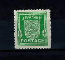 Ref 1354 - WWII Channel Islands - Jersey 1943 SG 1 - 1/2d MNH Stamp Cat £8 - Jersey