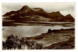 Ref 1357 - Real Photo Postcard - Ben Loyal - Sutherland Scotland - Sutherland
