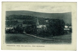 Ref 1357 - Early Postcard - Tweedsmuir From The Railway Near Broughton - Peebles Scotland - Peeblesshire