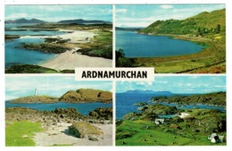 Ref 1358 - Postcard - Ardnamurchan Lighthouse - Sanna - Laga Bay - Eigg & Rhum Argyllshire - Argyllshire