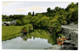 Ref 1358 - Postcard - The Allan Water From New Bridge - Bridge Of Allan Stirlingshire - Stirlingshire