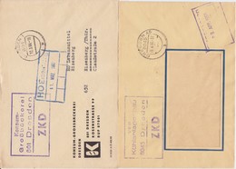 DDR Dienst B ZKD 2 Vers Bfe Bäcker + Kühlanlagen Dresden 1966 - Official