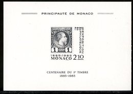 Monaco épreuve 1985 Y&T N°EL1 - Michel N°DP1 *** - Centenaire Du Timbre - Storia Postale