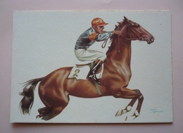 ANDRE BERMOND  - HIPPISME  - CHEVAL - TIERCE - P.M.U - JOCKEY - Bermond