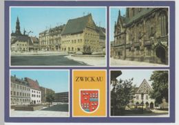 (75253) AK Zwickau, Mehrbildkarte 1989 - Zwickau