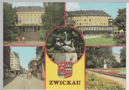 (75274) AK Zwickau, Mehrbildkarte 1987 - Zwickau