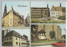 (75276) AK Zwickau, Mehrbildkarte 1989 - Zwickau