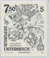 AUSTRIA (1994) Benedictine Abbey. Black Print. Scott No 1607, Yvert No 1953. - Probe- Und Nachdrucke