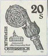 AUSTRIA (1993) Fiecht Monastery. Black Print. Scott No 1613. - Ensayos & Reimpresiones