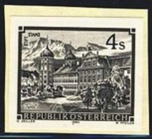 AUSTRIA (1984) Stams. Black Print. Scott No 1286, Yvert No 1620. - Ensayos & Reimpresiones