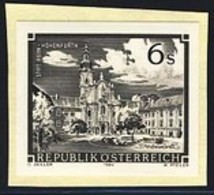 AUSTRIA (1984) Rein-Hohenfurth. Black Print. Scott No 1288a, Yvert No 1621. - Ensayos & Reimpresiones