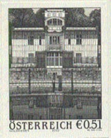 AUSTRIA (2002) "Schutzenhaus" By Wagner. Black Print. Scott No 1905. - Proeven & Herdruk