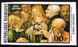 TOGO (1978) "Jesus Among The Doctors" By Durer. Imperforate. Scott No C361, Yvert No PA365. - Togo (1960-...)
