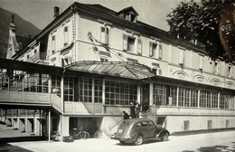 LAVEY LES BAINS Entrée De L'Hôtel Auto - Lavey