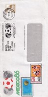 Germany 1986 Cover: Football Fussball; FIFA World Cup Mexico 86 Slogan; World Cup 1954 Switzerland; WC 1974 Germany - 1954 – Svizzera