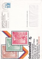 Germany 1989 Cover: Olympic Games Helsinki 1952; Torch; Zeppelin Slogan Cancellation - Sommer 1952: Helsinki
