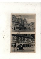 Lauf An Der Pegnitz (Allemagne, Bavière) : 2 Blick Von Gasthof Zum Wilden Mann En 1951 (lebendig) PF. - Lauf