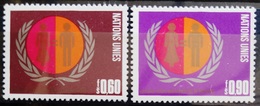 NATIONS-UNIS  GENEVE                  N° 48/49                      NEUF** - Unused Stamps