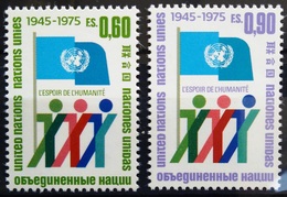 NATIONS-UNIS  GENEVE                  N° 50/51                      NEUF** - Unused Stamps