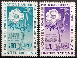 NATIONS-UNIS  GENEVE                  N° 54/55                      NEUF** - Unused Stamps